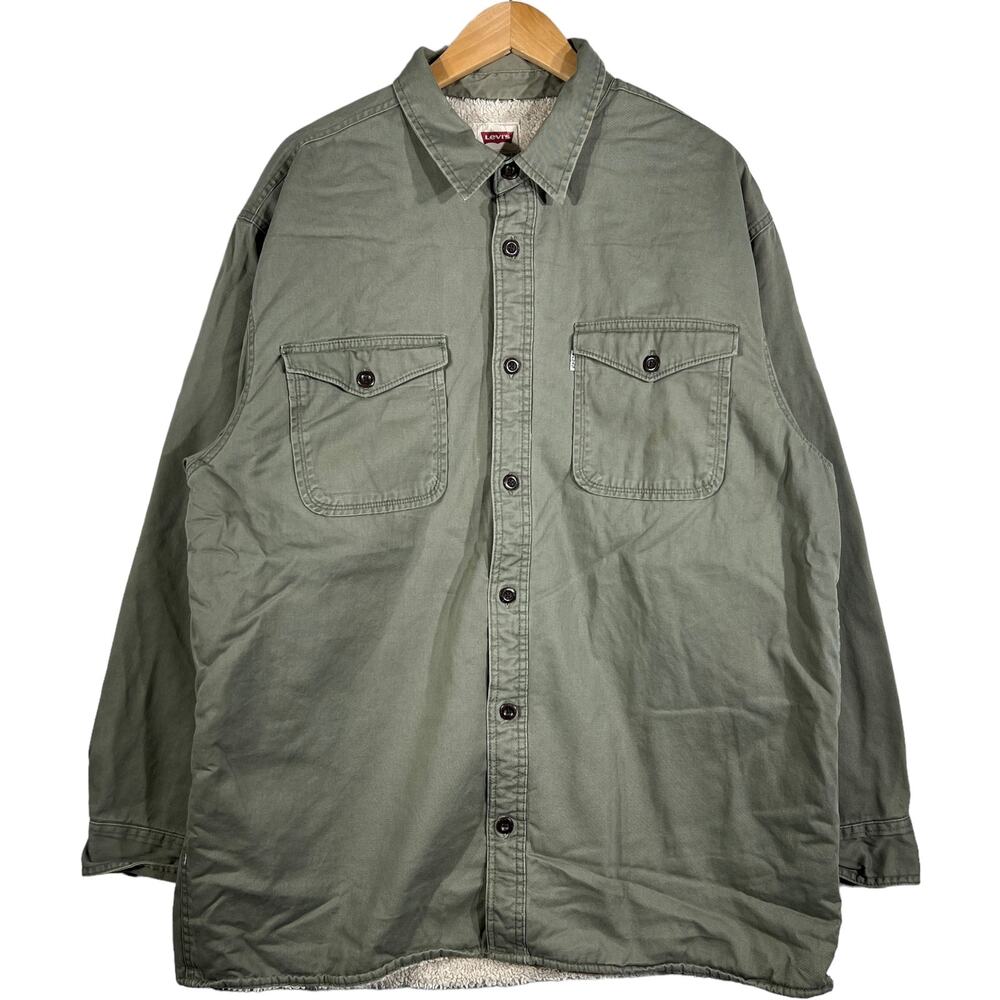 Levi's Sherpa Lined Button Up - image 1